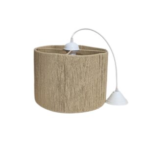 لوستر تزئینی مدل رافیا استوانه ای